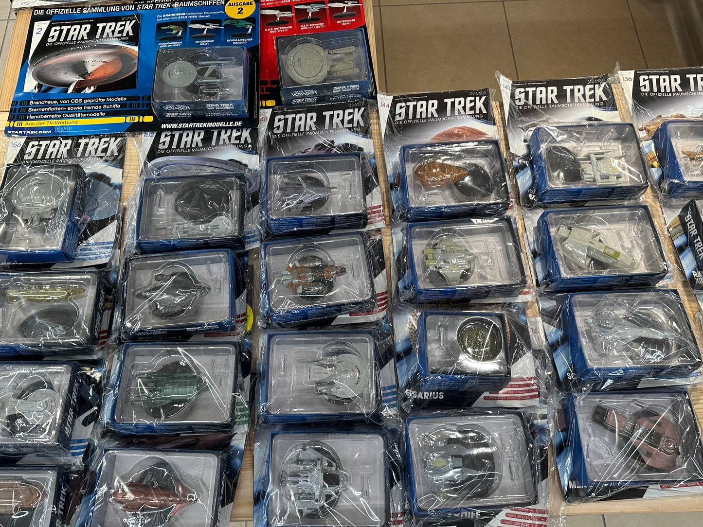 Star Trek Raumschiffe Eaglemoss 1-180 komplett OVP (Neu)