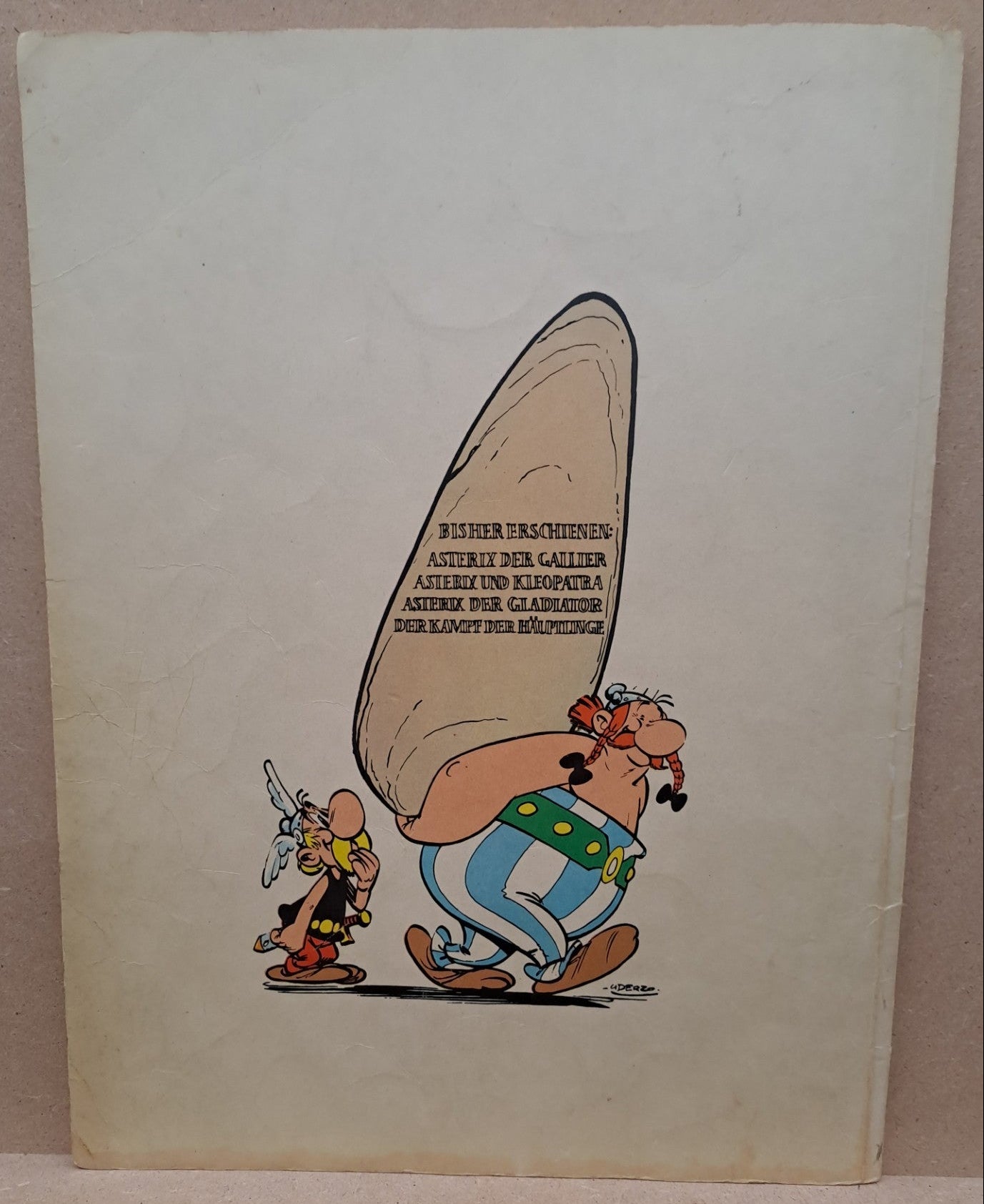 Asterix Der Kampf der Häuptlinge Erstauflage