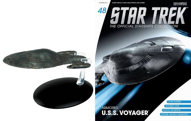 Star Trek Eaglemoss 48: Gepanzerte U.S.S. Voyager OVP