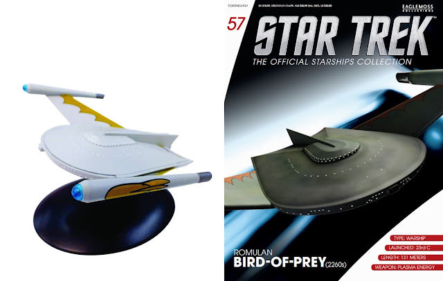 Star Trek Eaglemoss 57: Romulan Bird-of-Prey (23.Century) OVP