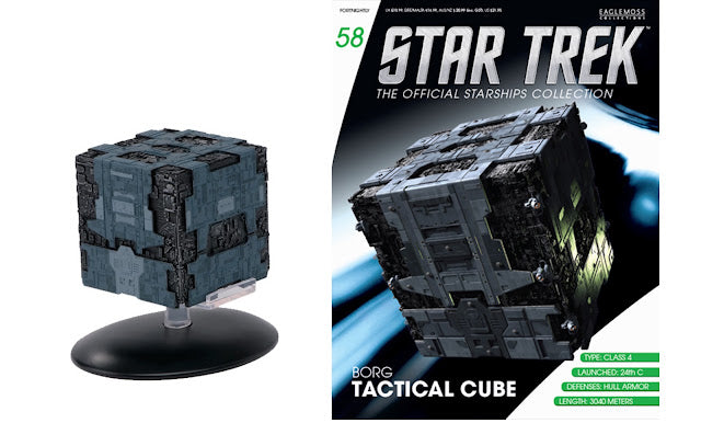 Star Trek Eaglemoss 58: Taktischer Borgwürfel der Klasse 4 OVP