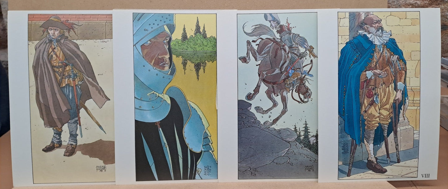 André Juillard Portfolio - Huit Soudards