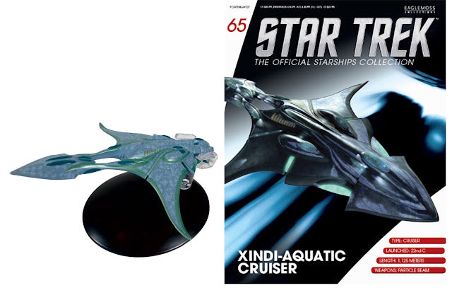 Star Trek Eaglemoss 65: Xindi Aquarianer-Kreuzer OVP