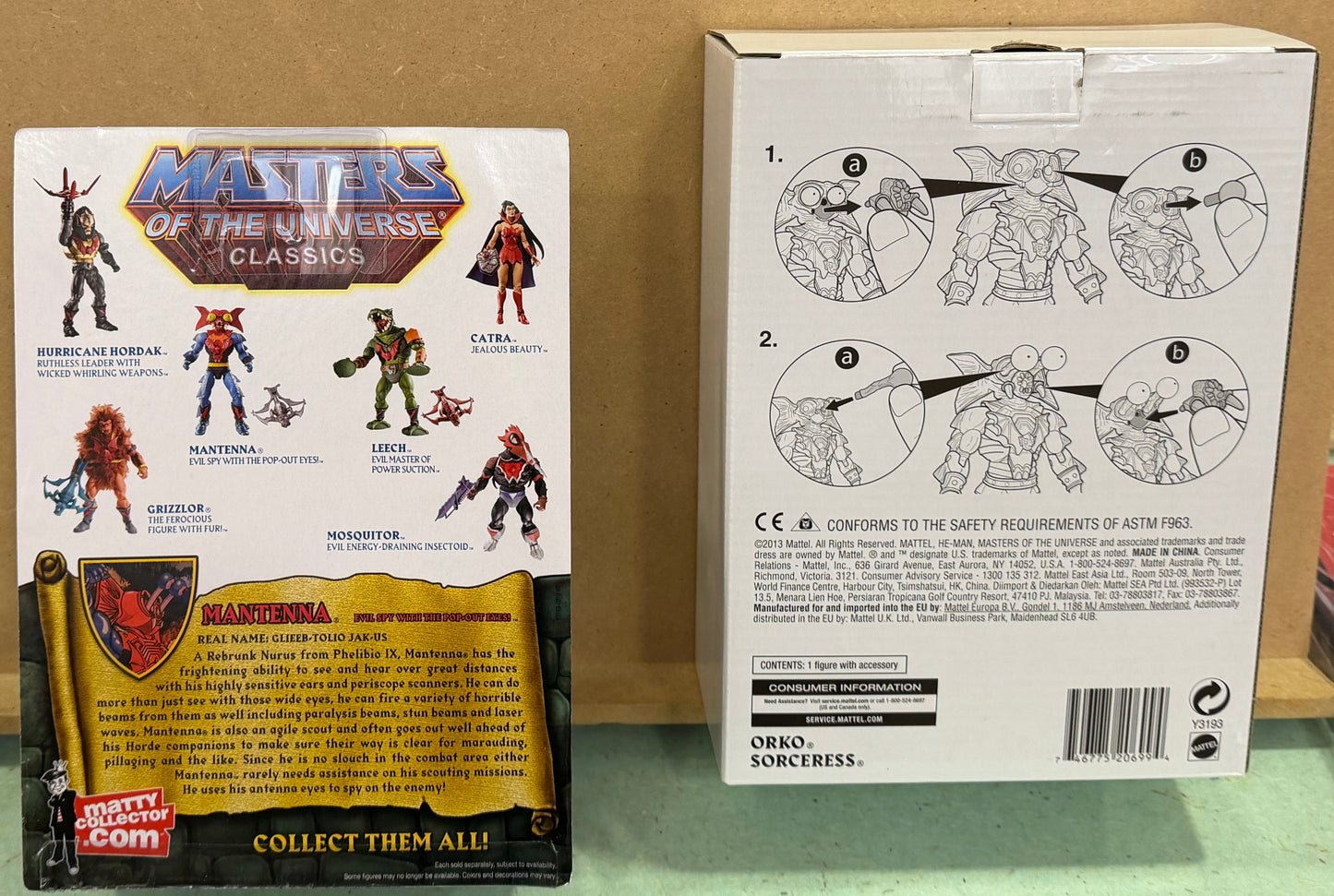 Masters of the Universe Classics Actionfigur: Mantenna