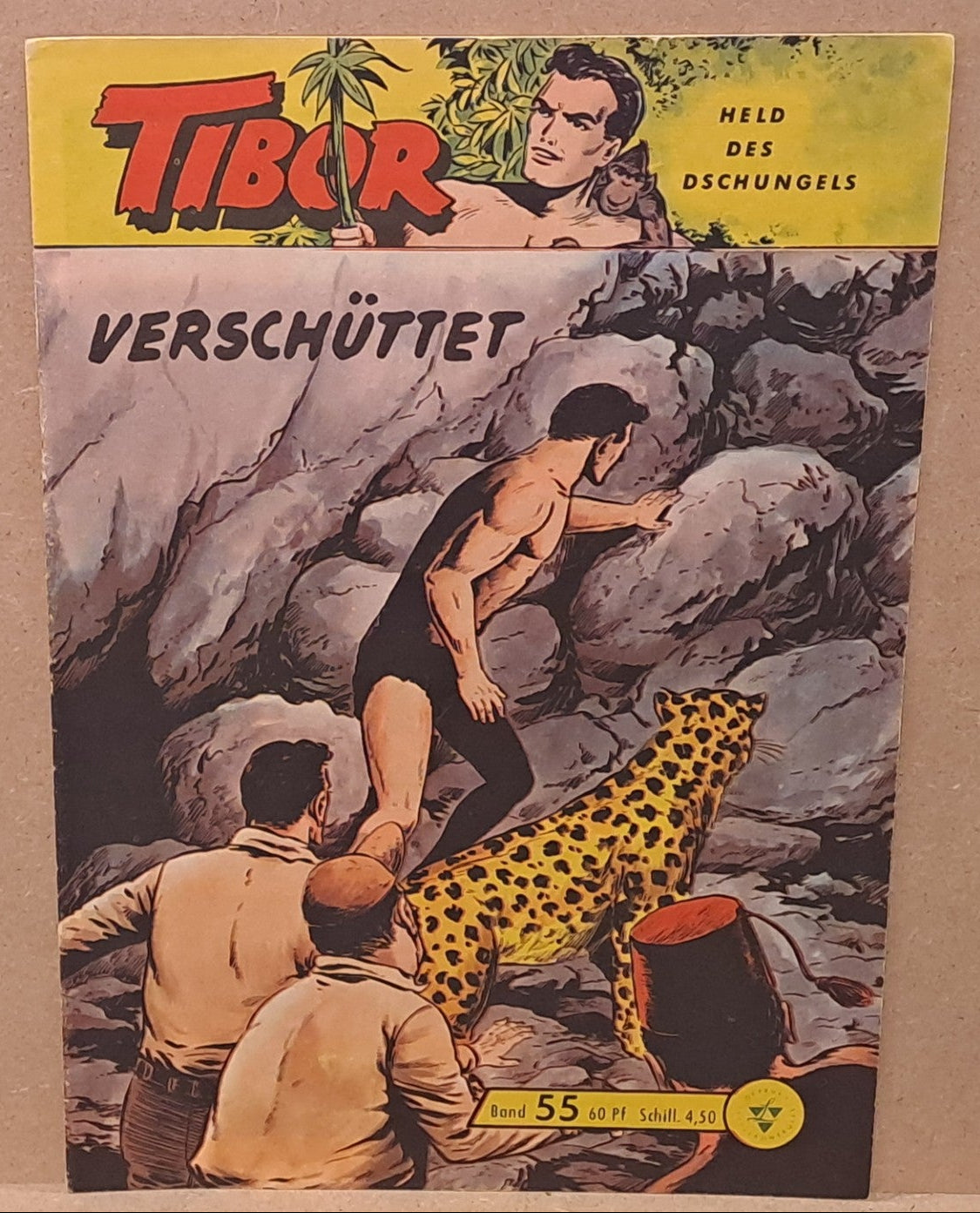 Tibor Held des Dschungels 55 - Verschüttet