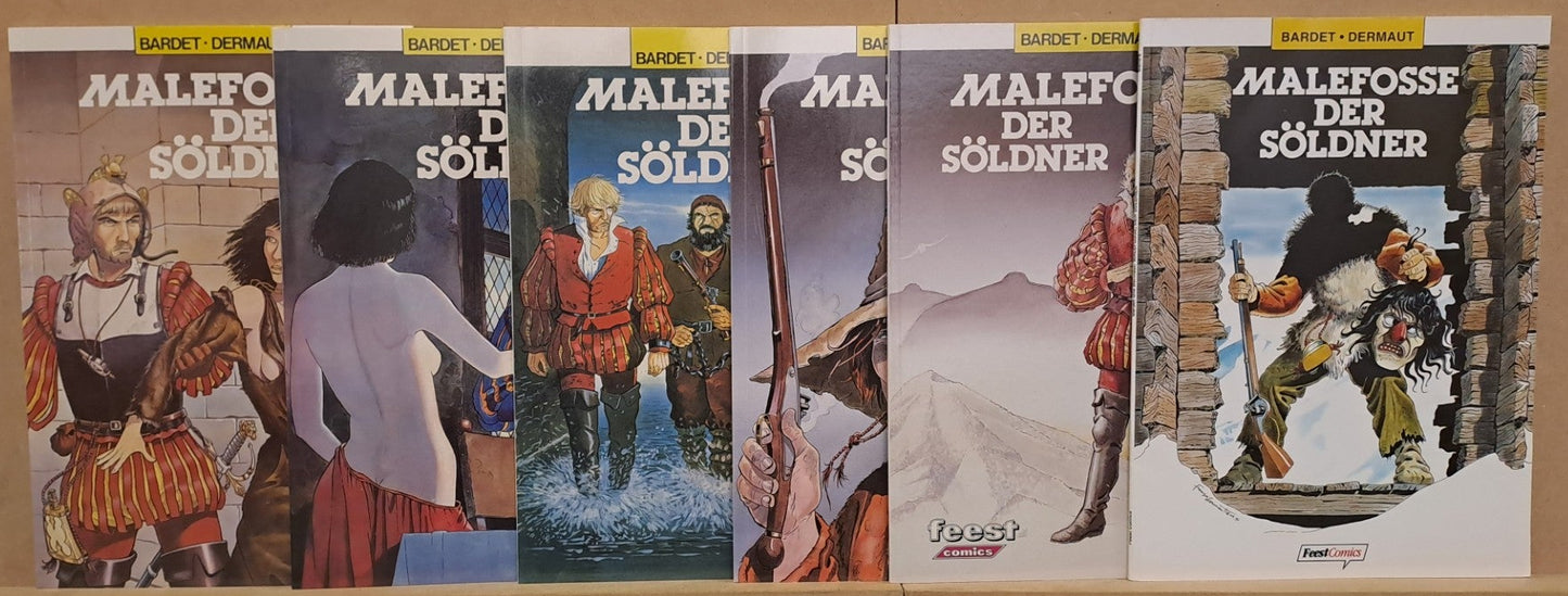 Malefosse der Söldner 1-6 komplett