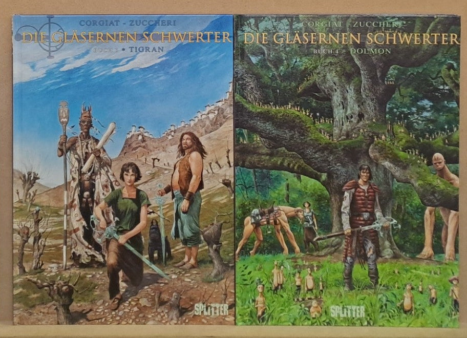Die gläsernen Schwerter 1-4 komplett