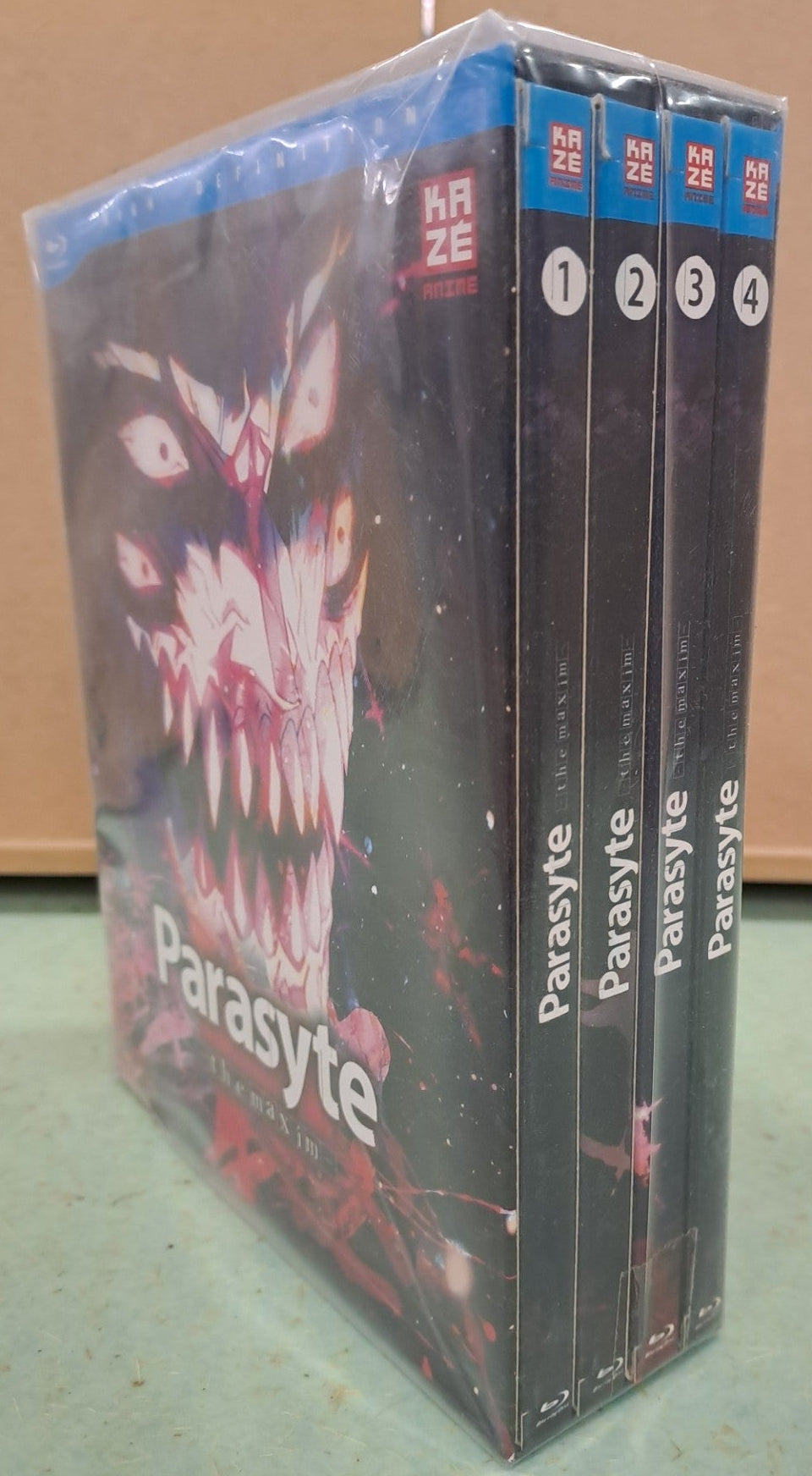 Parasyte the Maxim komplett Mediabooks 1-4 im Schuber Blu-Ray