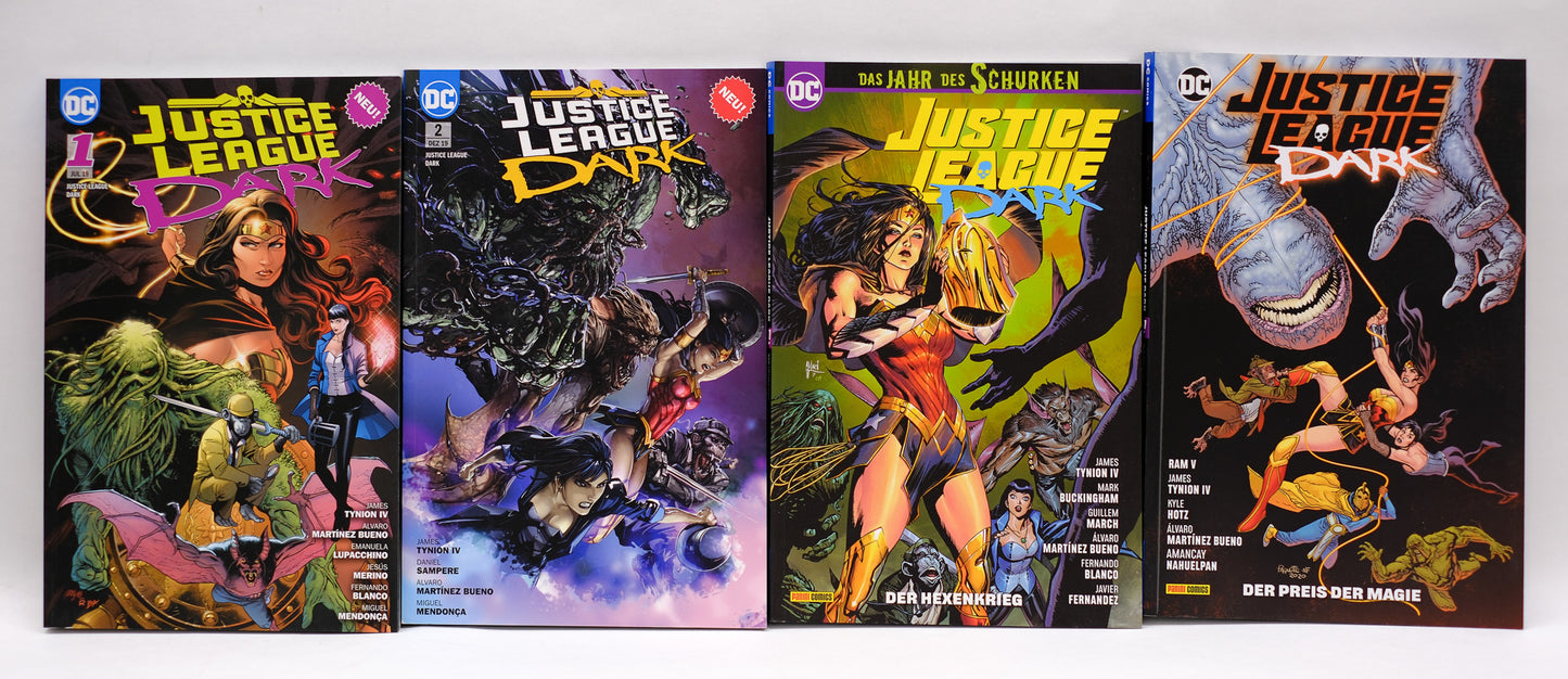 Justice League Dark 1-4 komplett