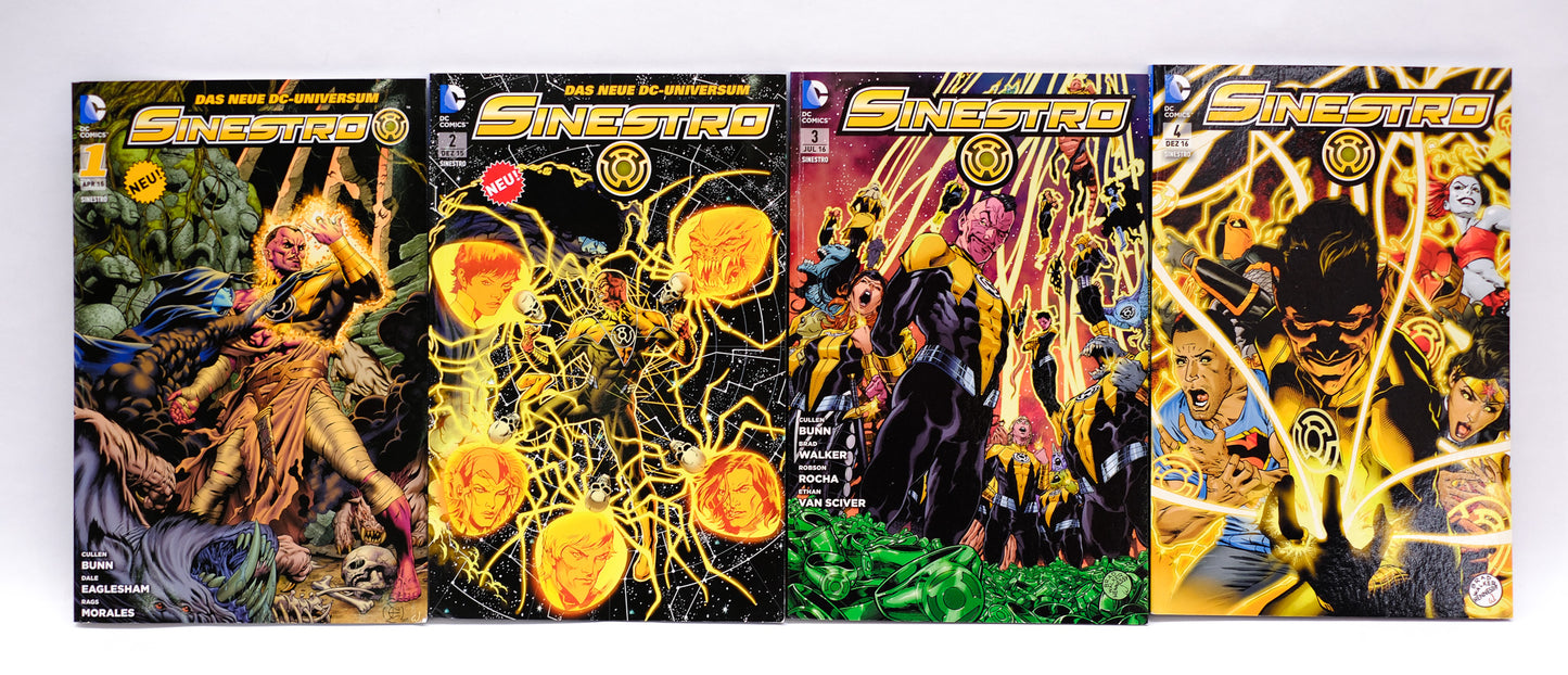 Sinestro 1-4 komplett