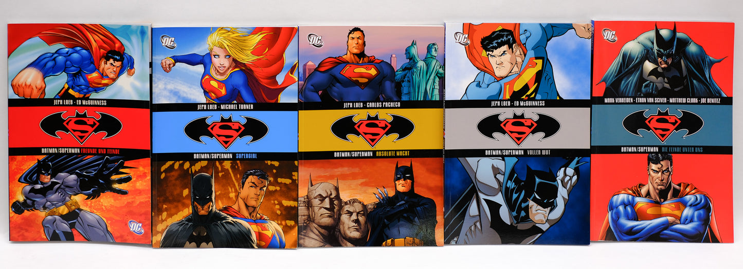 Batman / Superman 1-5 komplett