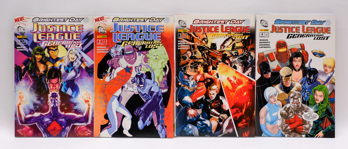 Justice League: Generation Lost 1-4 komplett