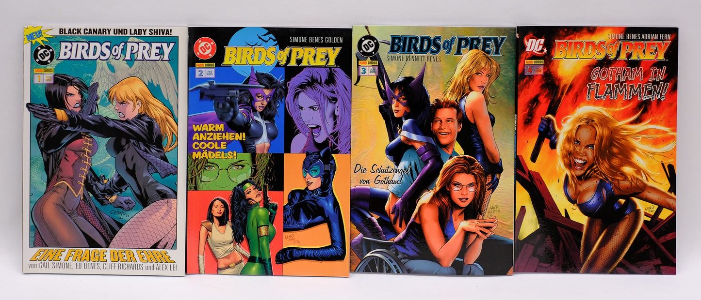 Birds of Prey Sonderband 1-4 komplett