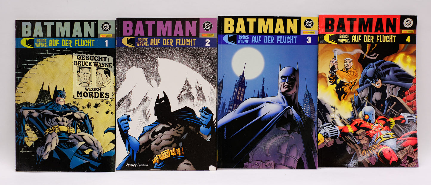 Batman: Bruce Wayne - Auf der Flucht 1-4 komplett
