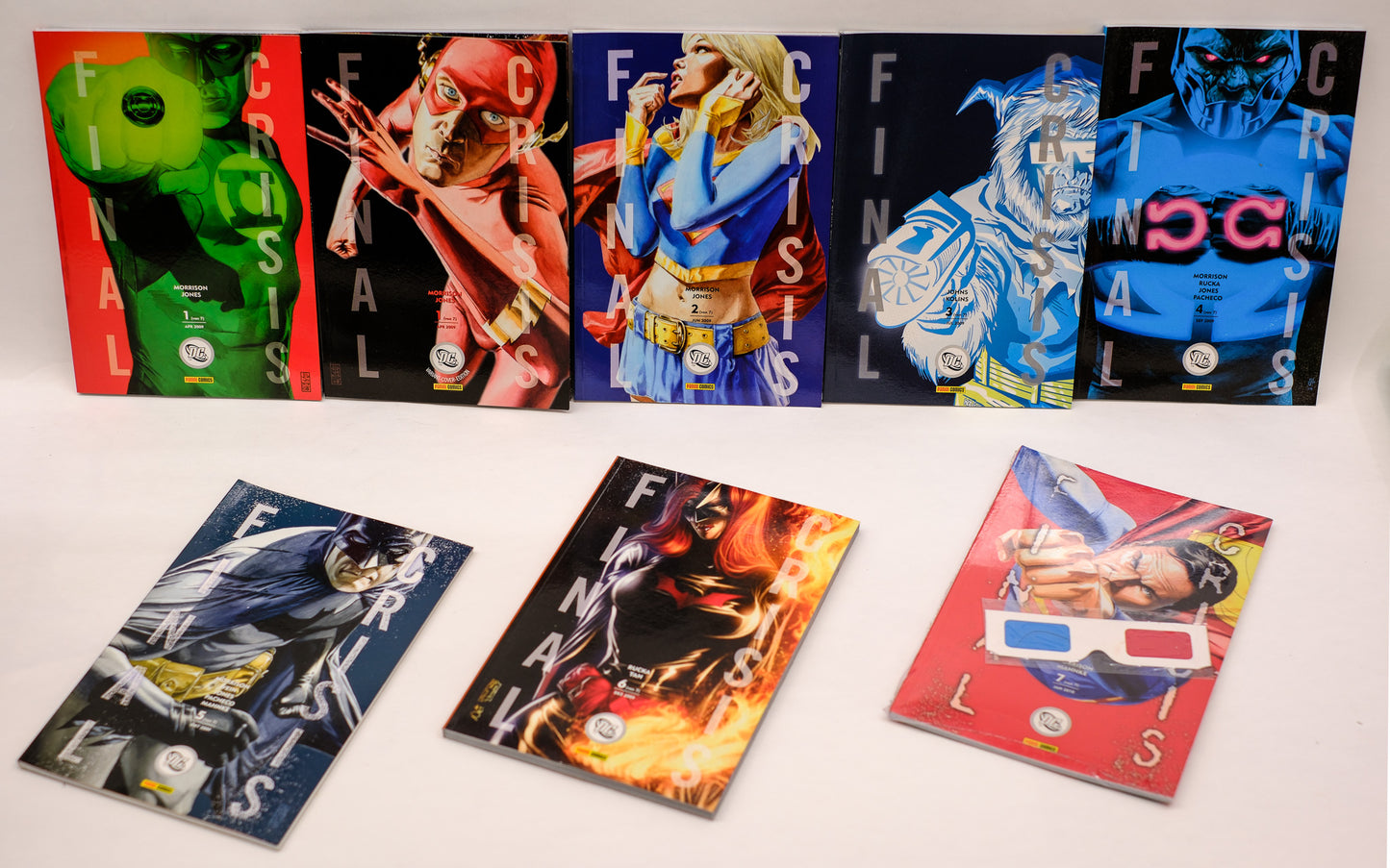 Final Crisis 1-7 komplett + Variant Edition