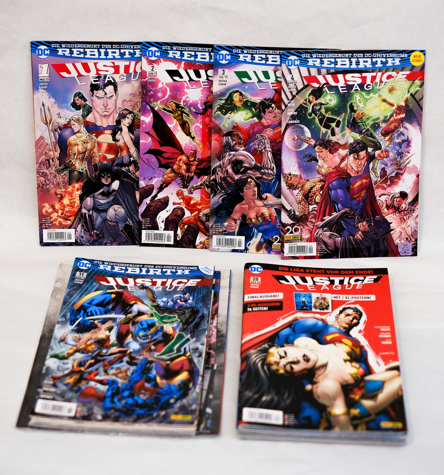 Justice League (Rebirth) 1-20 komplett