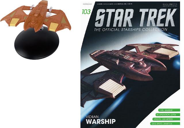 Star Trek Eaglemoss 103: Vidiianisches Kriegsschiff OVP