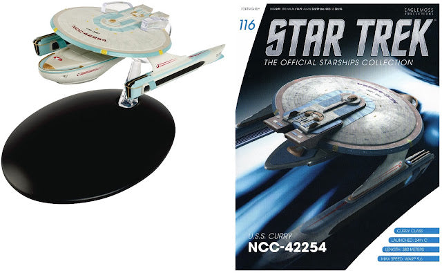 Star Trek Eaglemoss 116: U.S.S. Curry NCC-42254 OVP