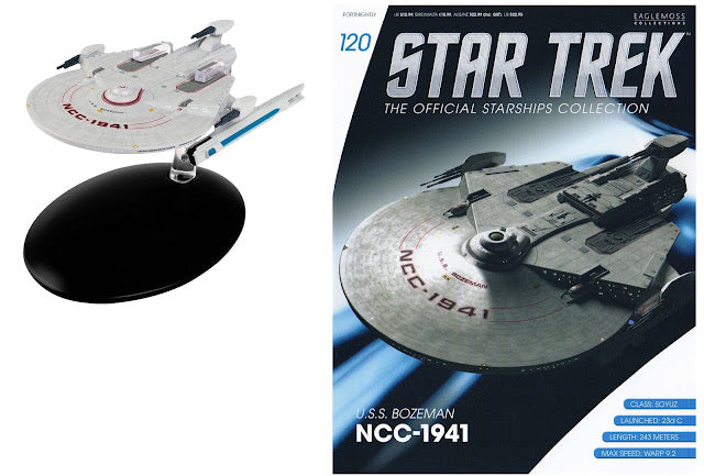 Star Trek Eaglemoss 120: Bozeman NCC-1941 OVP