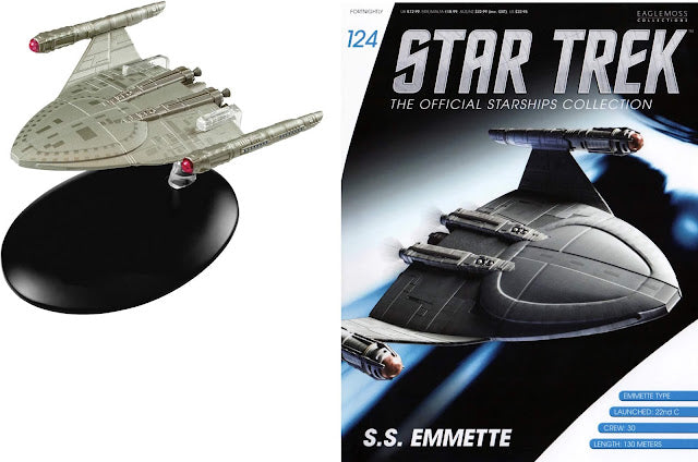 Star Trek Eaglemoss 124: S.S. Emmette OVP