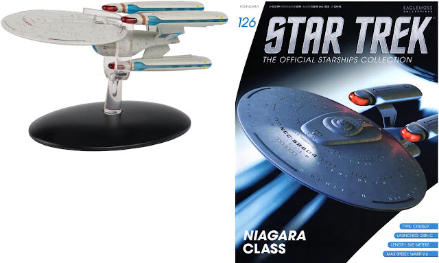 Star Trek Eaglemoss 126: Niagara-Class OVP