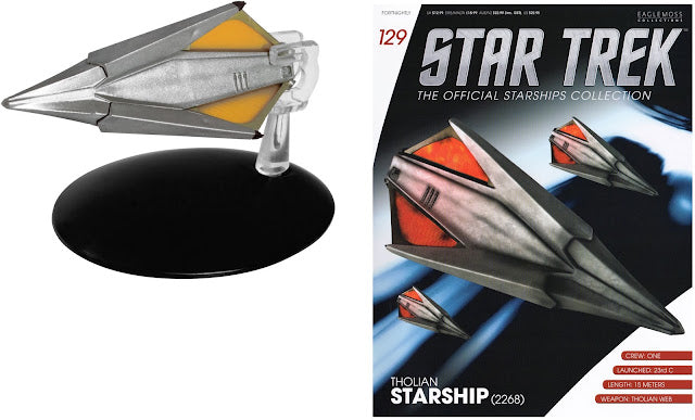 Star Trek Eaglemoss 129: Tholian Schiff (23. Century) OVP
