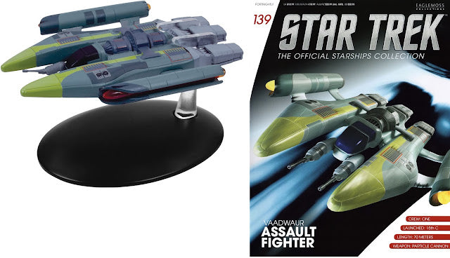 Star Trek Eaglemoss 139: Vaadwaur Fighter OVP