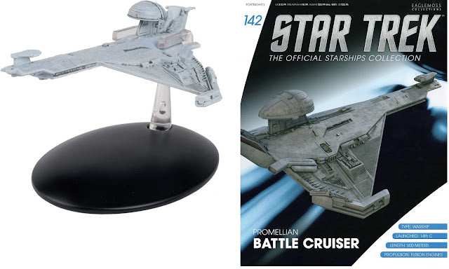 Star Trek Eaglemoss 142: Promellianischer Schlachtkreuzer OVP