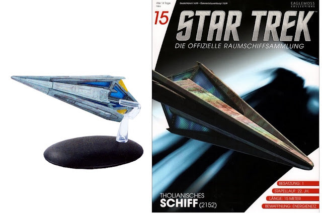 Star Trek Eaglemoss 15: Tholian Ship OVP