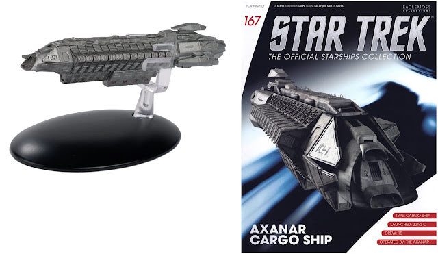 Star Trek Eaglemoss 167: Axanar-Frachter OVP