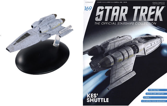Star Trek Eaglemoss 169: Kes' Shuttle OVP