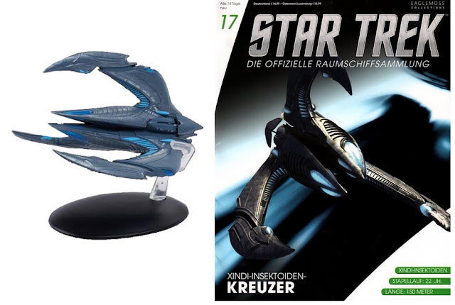 Star Trek Eaglemoss 17: Xindi Insektoiden-Kreuzer OVP