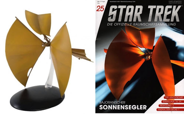 Star Trek Eaglemoss 25: Bajoranischer Sonnensegler OVP
