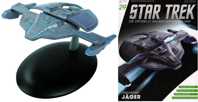 Star Trek Eaglemoss 29: Jem' Hadar-Jäger OVP