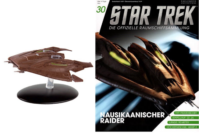 Star Trek Eaglemoss 30: Nausikaan Raider OVP