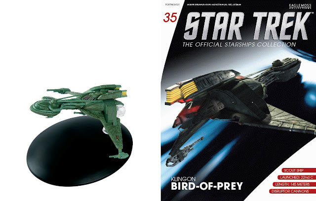 Star Trek Eaglemoss 35: Klingon Bird-of-Prey (22th Century) OVP