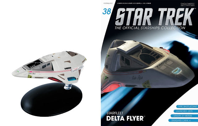 Star Trek Eaglemoss 38: Delta Flyer OVP