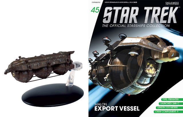 Star Trek Eaglemoss 45: Malon-Exportschiff OVP
