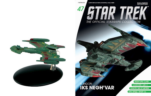 Star Trek Eaglemoss 47: I.K.S. Negh' Var OVP