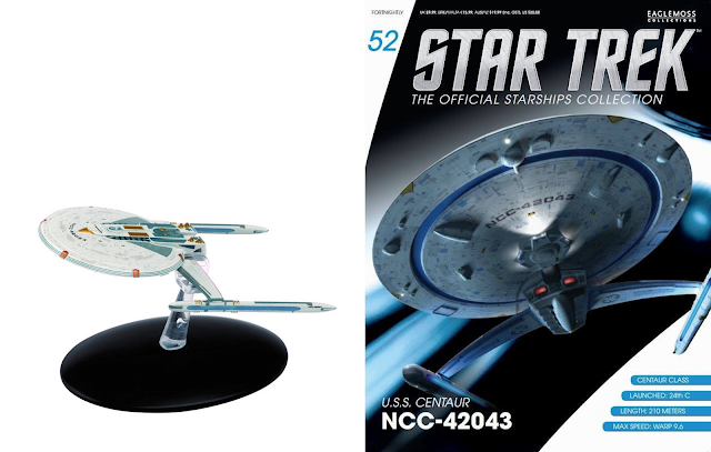Star Trek Eaglemoss 52: U.S.S. Centaur NCC-42043 OVP