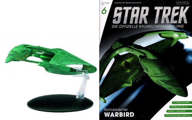 Star Trek Eaglemoss 6: Romulan Warbird OVP