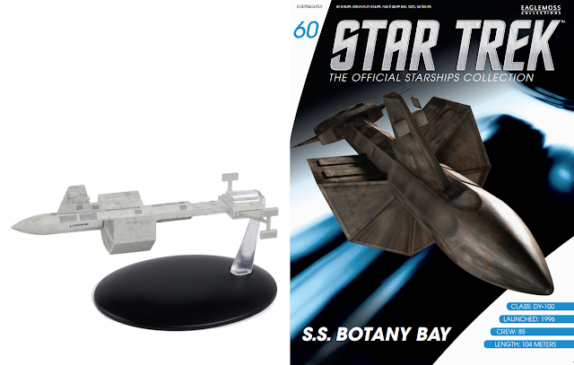 Star Trek Eaglemoss 60: S.S. Botany Bay OVP