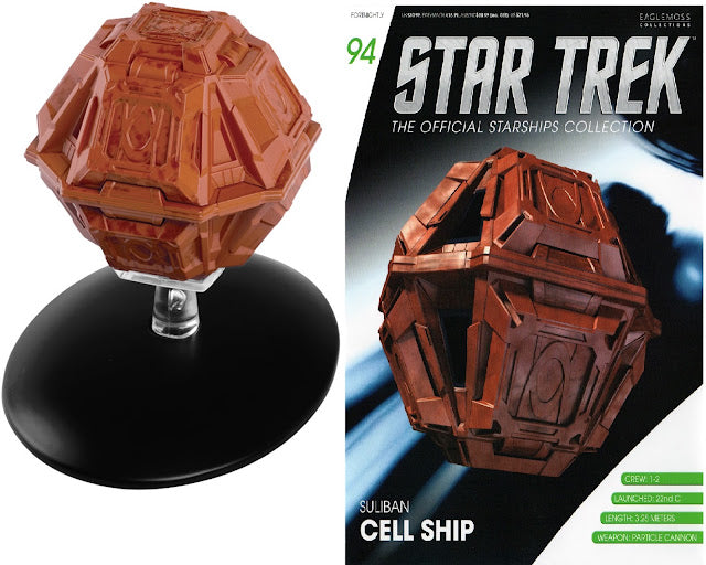 Star Trek Eaglemoss 94: Suliban Zellenschiff OVP