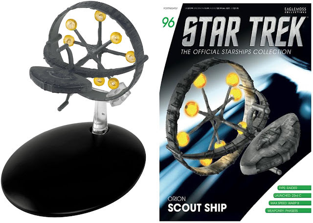 Star Trek Eaglemoss 96: Orion Scoutship OVP