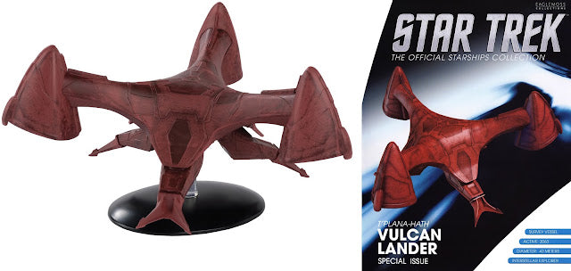 Star Trek Eaglemoss Sonder 22: Vulkanisches Forschungsschiff T'Plana Hath OVP