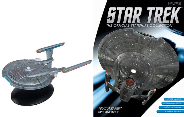 Star Trek Eaglemoss Sonder 6: S.S. Enterprise NX-01 (Refit) OVP