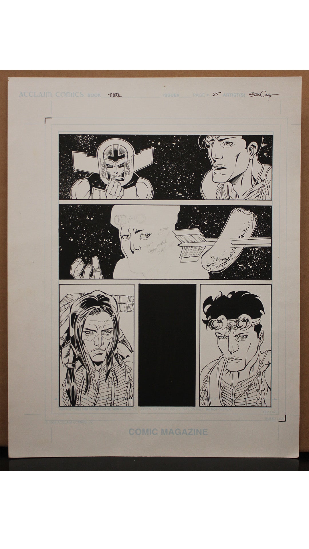 Turok Seeds of Evil Originalseite 25 - Broome & Benjamin