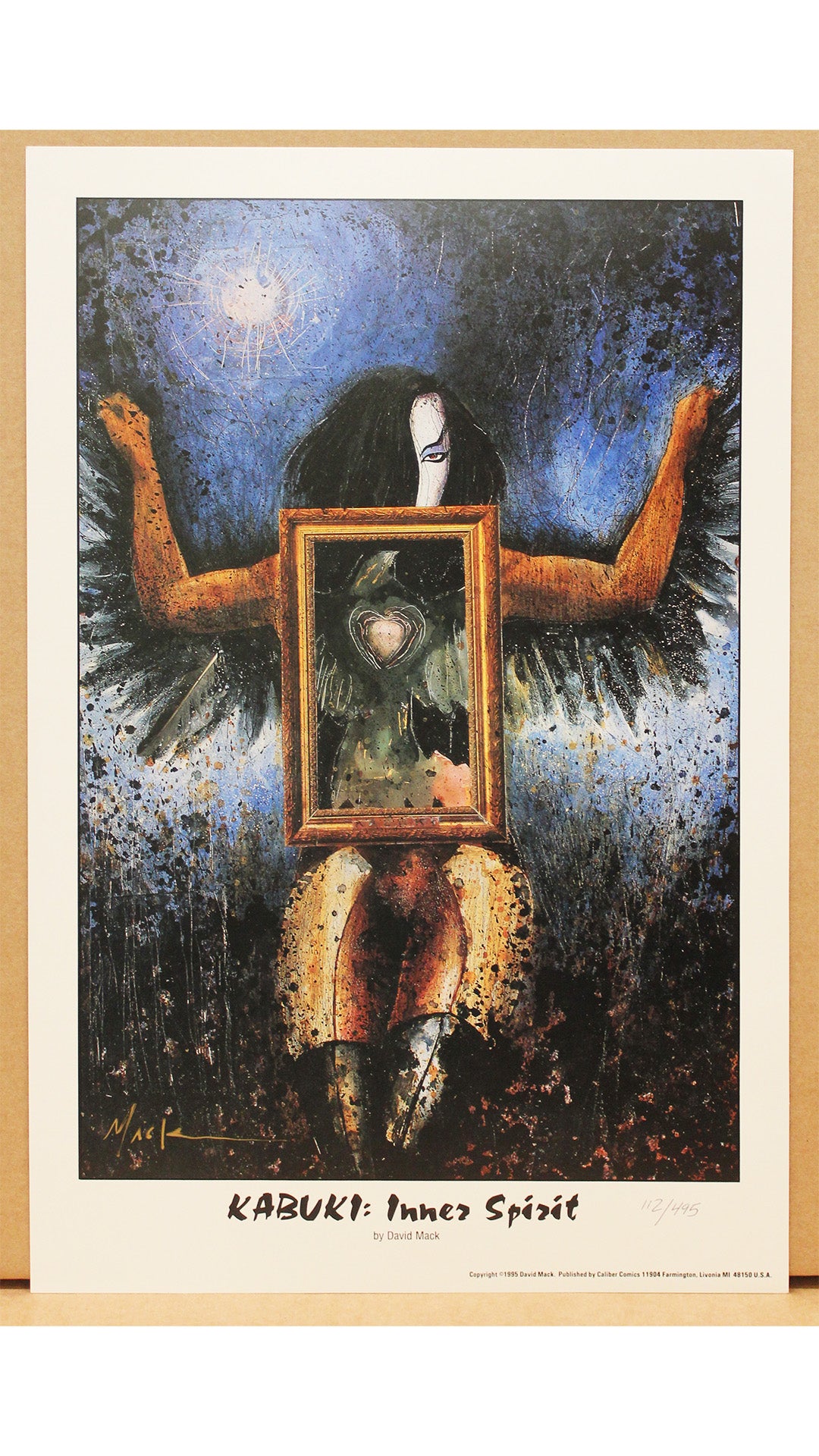 David Mack: Kabuki Inner Spirit - Kunstdruck