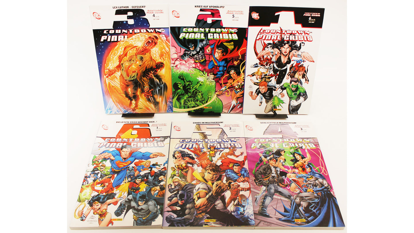 Countdown zur Final Crisis 1-6 komplett