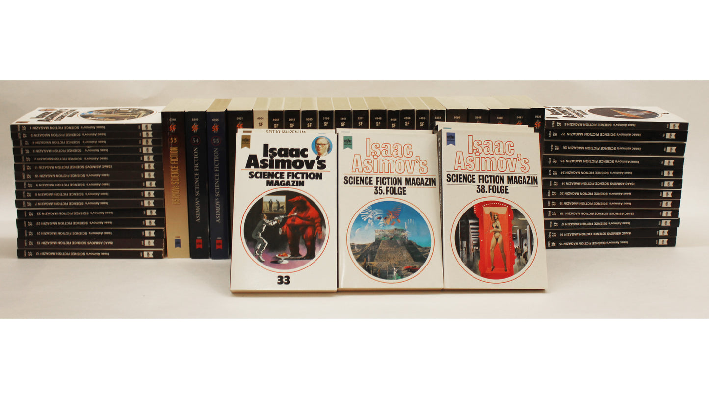 Isaac Asimovs Science Fiction Magazine 1-55 komplett